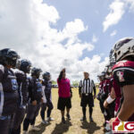 The coin is tossed to start off the Championship Game between the Island Stunnerz and Team Legacy. (photo by Bout It Productions)