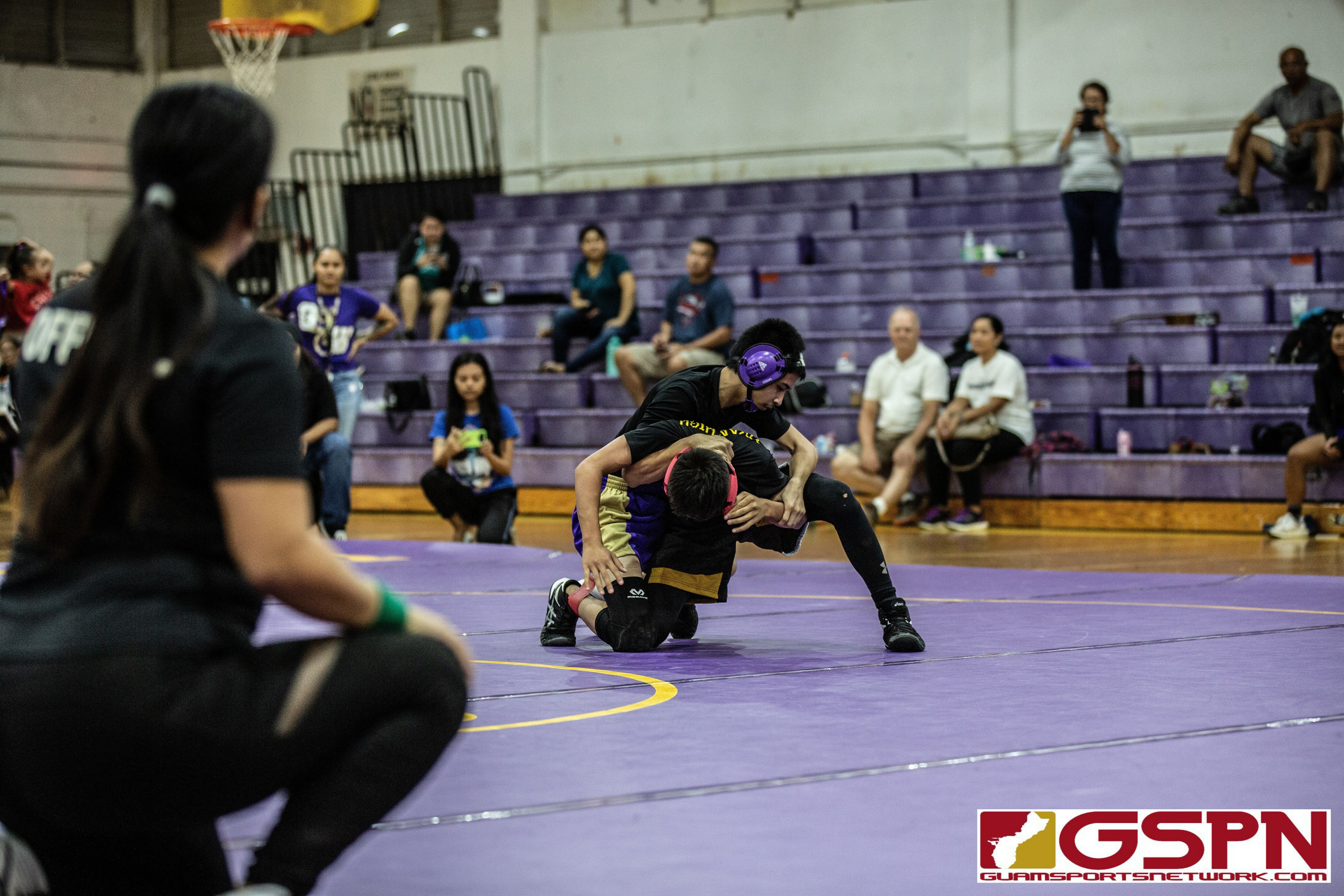 The 2019 IIAAG Wrestling season kicked off today with the opening meet at GW gym on Oct. 26, 2019 (photo by Bout It Productions)