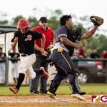 The Simon Sanchez Sharks defeated the Guam High Panthers 13-3 in the winners bracket of the 2018 IIAAG HS Baseball Playoffs. (Photo by Michael Blas)