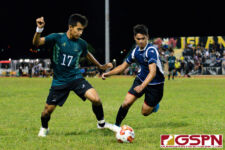 The returning champions JFK Islanders defeated the Southern Dolphins 4-1 in the Tuesday evening IIAAG High School Boys Soccer matchup. (Photo by Michael Blas)