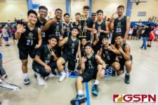 The JFK Islanders were crowned the first ever ISA Boys Baksetball Champions after defeating the Okkodo Bulldogs 80-68. (Photo by Michael Blas)