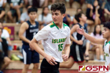 The JFK Islanders made a 4th quarter comeback to defeat the Harvest Eagles 58-51 to remain undefeated in the 2020 GSPN Preseason Boys Basketball Tournament presented by Guam Army National Guard. (Photo by Michael Blas)