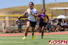 The ND Royals defeated the GW Geckos after a 10-all tie through both sudden-death overtime periods. The ND Royals were awarded the win having scored the games first try to become the 2020 GRFU/ISA High School Girls Rugby Champions. (Photo by Michael Blas)