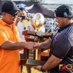 The Hal's Angels defeated the Raiders in the 2018 GNYFF Metgot Division Championship game to become three-peat division champions. (Photo by Michael Blas)