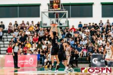 New Zealand's Shea Ili shoots from beyond the arc in the closing minutes of the first quarter. New Zealand defeated Guam 113-94 in the FIBA Asia Cup 2021 Qualifiers match. (Photo by Michael Blas)