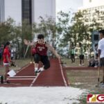 This Friday's IIAAG Track & Field Meet moves to the ocean scenery of J.F.K High. The sweltering heat was on but the fans and athletes still put on a show. (photo by Bout It Productions)