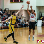 The Russian pro team, Vostok-65, took on Guam's selected team in a basketball exhibition game at the Father Duenas Phoenix Center. (Photo by Michael Blas)