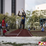 This Friday's IIAAG Track & Field Meet moves to the ocean scenery of J.F.K High. The sweltering heat was on but the fans and athletes still put on a show. (photo by Bout It Productions)