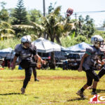 The Guahan Raiders and The Tamuning Steelers Metgots meet in the GNYFF playoffs on Oct. 20, 2019 at Eagles Field. (photo by Bout It Productions.)