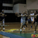 The St. Paul Warriors powered their way to the Finals after defeating the Guam High Panthers. (photo by Michael Ebio)