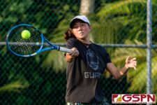 St. John's Knight Kaia Malakooti finished in first place in the Girls Singles A finals. (Photo by Michael Blas)