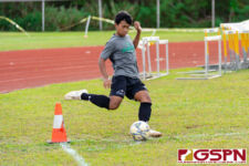 The JFK Islanders defeat the Simon Sanchez Sharks 10-0 in their 2021 ISA Boys Soccer matchup. (Photo by Michael Blas)