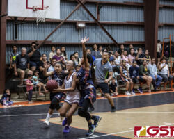 The BMS Roadrunners tie for first place by defeating The Untalan Wildcats in the GDOE Middle School Basketball League. (photo by Bout It Productions)