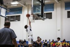 Harvest Eagles JV Wes Keith takes it to the bucket for the easy two. ( Photo by Bout It Productions )