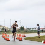 Simon Sanchez Sharks Teo Galvez finishes ahead of the pack to take first place in the ISA cross country meet. Photo by Bout It Productions