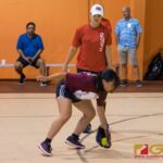 Bubba Nickles hosted her first ever clinic on Guam at the Agana Heights gym after rainy weather forced the clinic to be moved indoors. (photo by Michael Blas)