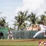 Team Guam host American Samoa for the Bronze Medal in the WBSC U18 Oceania Tournament (photo by Michael Ebio)