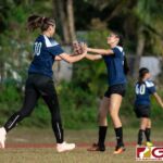 The Academy Cougars picked up a 6-0 win this afternoon, March 28, 2019, in their IIAAG Girls High School Soccer game against the Simon Sanchez Sharks. (Photo by Michael Blas)
