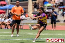 The ND Royals defeated the GW Geckos after a 10-all tie through both sudden-death overtime periods. The ND Royals were awarded the win having scored the games first try to become the 2020 GRFU/ISA High School Girls Rugby Champions. (Photo by Michael Blas)