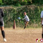 The St. Paul Warriors defeated the home team Tiyan Titans 3-1 in their IIAAG Girls HS Soccer game on Tuesday, April 30, 2019. (Photo by Michael Blas)