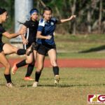The Academy Cougars picked up a 6-0 win this afternoon, March 28, 2019, in their IIAAG Girls High School Soccer game against the Simon Sanchez Sharks. (Photo by Michael Blas)