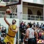 The Russian pro team, Vostok-65, took on Guam's selected team in a basketball exhibition game at the Father Duenas Phoenix Center. (Photo by Michael Blas)