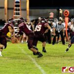 FD Friar Nicholas Anderson hands off to RB Kein Artero early in the first quarter. (Photo by Michael Blas)