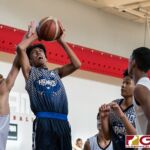 FBLG Hawks Gedfft Gozum looks for the bucket early in the first half of the game. (Photo by Michael Blas)