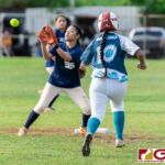 The APL Women's Softball League continued this Saturday afternoon July 13, 2019, with ADZtech and Southern taking the diamond. (Photo by Michael Blas)