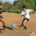 The St. Paul Warriors defeated the home team Tiyan Titans 3-1 in their IIAAG Girls HS Soccer game on Tuesday, April 30, 2019. (Photo by Michael Blas)