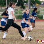 The Academy Cougars defeated the Guam High Panthers 2-1 Thursday afternoon May 16, 2018, advancing to the IIAAG Girls Soccer Championship Game. (Photo by Michael Blas)