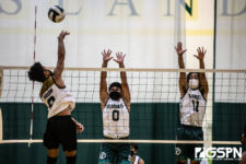 The JFK Islanders defenders look to stop the ball from the Tiyan Titans. Photo by Bout It Productions