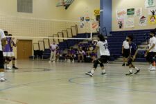 The Okkodo Bulldogs defeated the GW Geckos in four sets to advance to the ISA Boys Volleyball Championship Game next week! (photo by Omar Nobuo)