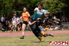 The Academy Cougars defeated the Southern Dolphins 14-12 in the GRFU/ISA Rugby League at Southern High School. (Photo by Michael Blas)