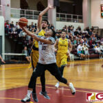 The Russian pro team, Vostok-65, took on Guam's selected team in a basketball exhibition game at the Father Duenas Phoenix Center. (Photo by Michael Blas)