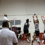 Harvest Eagle Christian Shinohara sends the ball past the FD Friars. ( Photo by Bout It Productions )