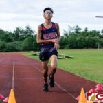 Okkodo Bulldog Darren Tamondong comes in second overall with a time of 18:48. (Photo by Michael Blas)
