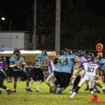 The GW Geckos & The Southern High Dolphins meet in the 2019 IIAAG High School Football Quarterfinals on Oct. 11, 2019. (photo by Bout It Productions)