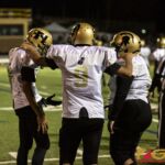Tiyan Titans Gavin Quitugua gives a few words to his teammates after falling behind in the 2nd half. (photo by Bout It Productions)