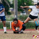 The Academy Cougars defeated the Guam High Panthers 2-1 Thursday afternoon May 16, 2018, advancing to the IIAAG Girls Soccer Championship Game. (Photo by Michael Blas)