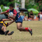 The IIAAG Boys Rugby Semifinals came to a close as the GW Geckos and FD Friars picked up huge wins for a trip to the Championship game. (Photo by Michael Blas)