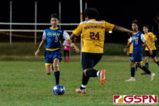 The Guam High Panthers defeated the GW Geckos 3-1 Tuesday evening to pick up their win of the IIAAG Boys High School Soccer season. (Photo by Michael Blas)