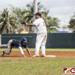 Team Guam host American Samoa for the Bronze Medal in the WBSC U18 Oceania Tournament (photo by Michael Ebio)