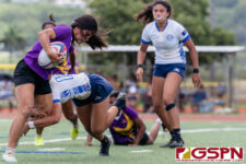 The ND Royals defeated the GW Geckos after a 10-all tie through both sudden-death overtime periods. The ND Royals were awarded the win having scored the games first try to become the 2020 GRFU/ISA High School Girls Rugby Champions. (Photo by Michael Blas)