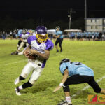 The GW Geckos & The Southern High Dolphins meet in the 2019 IIAAG High School Football Quarterfinals on Oct. 11, 2019. (photo by Bout It Productions)