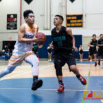 Guam High Panthers Kyle Datu powers his way into the paint for a shot at the bucket. (Photo by Michael Blas)