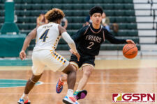 The FD Friars completed their triple crown season, winning the Guam National Varsity Boys High School Basketball Championships with a 69-44 victory over the Guam High Panthers. (Photo by Michael Blas)