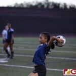 The Academy Cougars visited the turf of the Guam High Panthers with the sun setting down in the IIAAG Girls soccer matchup on Apr. 29, 2019 (photo by Bout It Productions)