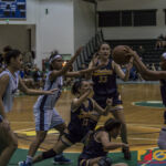 The St. Paul Warriors powered their way to the Finals after defeating the Guam High Panthers. (photo by Michael Ebio)