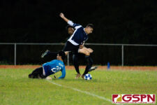 The returning champions JFK Islanders defeated the Southern Dolphins 4-1 in the Tuesday evening IIAAG High School Boys Soccer matchup. (Photo by Michael Blas)